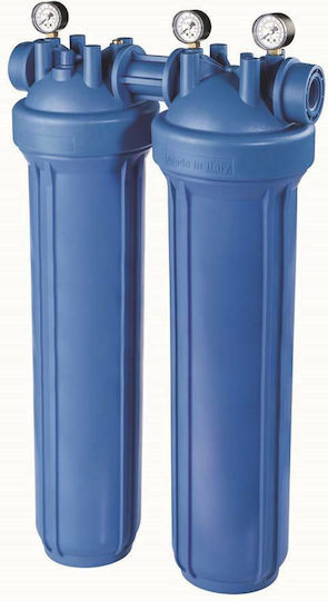 Atlas Filtri DP Big M Duo IN AB Wasserfiltrationssystem Unter der Spüle Durchmesser 1''