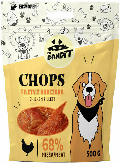 Mr. Bandit Chops Bones Dog Treat with Chicken 500gr 32037
