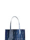 Ted Baker Croccon Women's Bag Shopper Shoulder dk-blue
