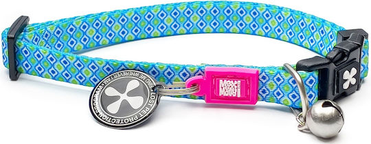Max & Molly Retro Blue Cat Collar Light Blue