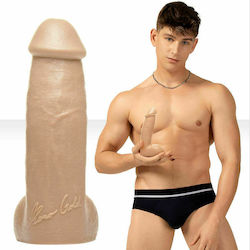 Fleshjack Reno Gold Dildo Реалистично дилдо с тестиси Телесен 19см
