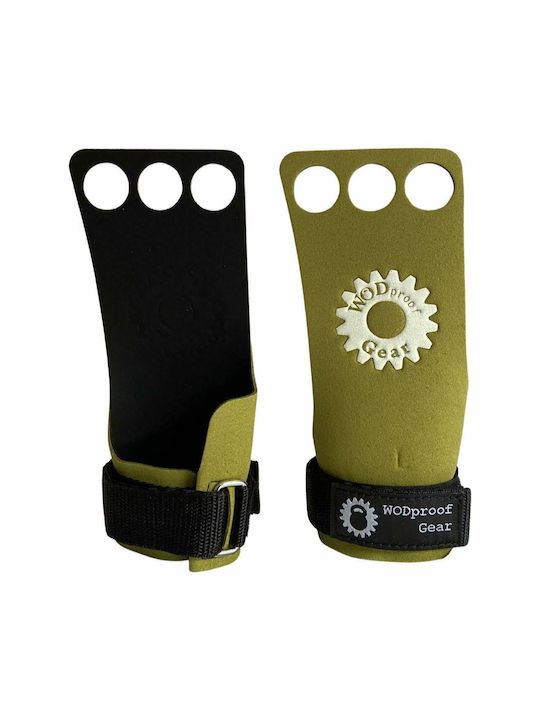 Wodproof Gear Competition Lizard 3 Holes Men's Crossfit Gripper Gloves