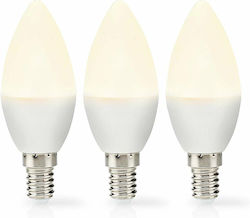 Nedis LED 9W E14 Θερμό Λευκό 3τμχ Nedis LED 9W E14 Θερμό Λευκό 3τμχ