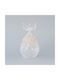 Ornament suspendat Ingeras De sticlă Transparent 17.5x9.5buc Set 2buc