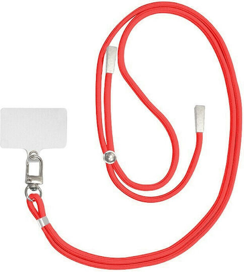 Cross Body Universal Каишка за врата за Мобилни Телефони Червен 100.0904