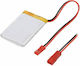 Cellevia Li-Po Battery 3.7V 1100mAh 1S For RC Vehicle 2 Pieces