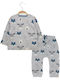 Energiers Kids Set with Pants Winter 2pcs Gray