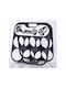Bakaji Tabletop Plastic Wine Rack for 6 Bottles Black 29.5x15cm