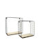 Shelves Wall Black 2pcs 30x10x30cm