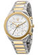 Maserati Stile Men's Watch 45mm Chronograph Battery with Metal Bracelet