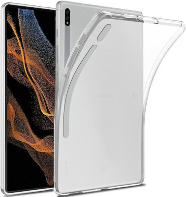 Hurtel Slim Umschlag Rückseite Silikon Transparent (Galaxy Tab S8 Ultra)