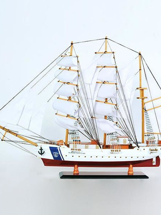 Christmas Boat Sailboat Wooden 64x80cm