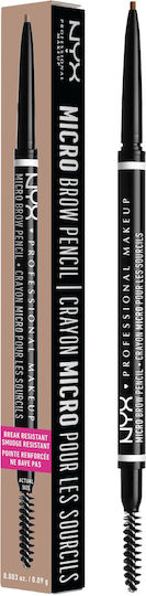 NYX Professional Makeup Micro Στυλό για Φρύδια 5.5 Cool Ash Brown 0.5gr
