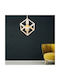 Megapap Thora Pendant Light White Grid with Socket E27 22x22x70cm