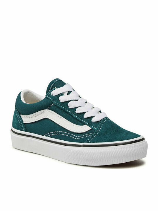 Vans OLD SKOOL Παιδικά Sneakers Πράσινα