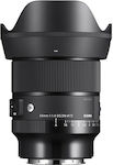 Sigma Full Frame Camera Lens 24mm f/1.4 DG DN Art Wide Angle for Leica L Mount Black