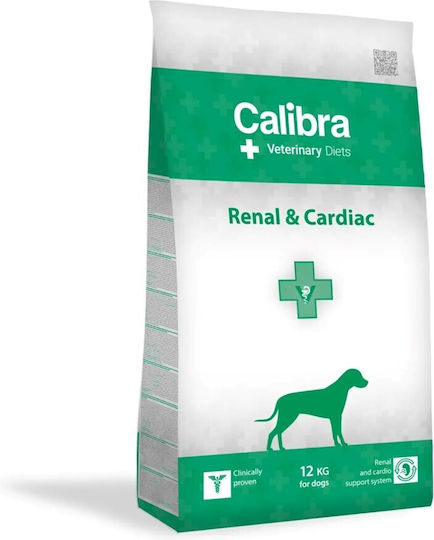 Calibra Vet Dog Renal & Cardiac 12kg Ξηρά Τροφή Σκύλων Διαίτης με Σολομό και Ρύζι