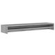 vidaXL Stand Desk Mounted Monitor Gray (815292)