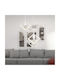 Megapap Thora Pendant Light White Grid with Socket E27 22x22x70cm