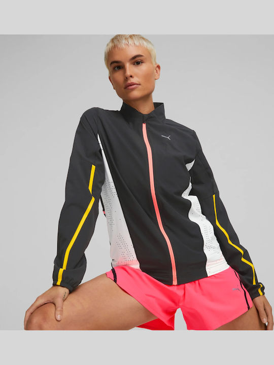 Ultraweave Γυναικείο Μπουφάν Running Αντιανεμικό Μαύρο