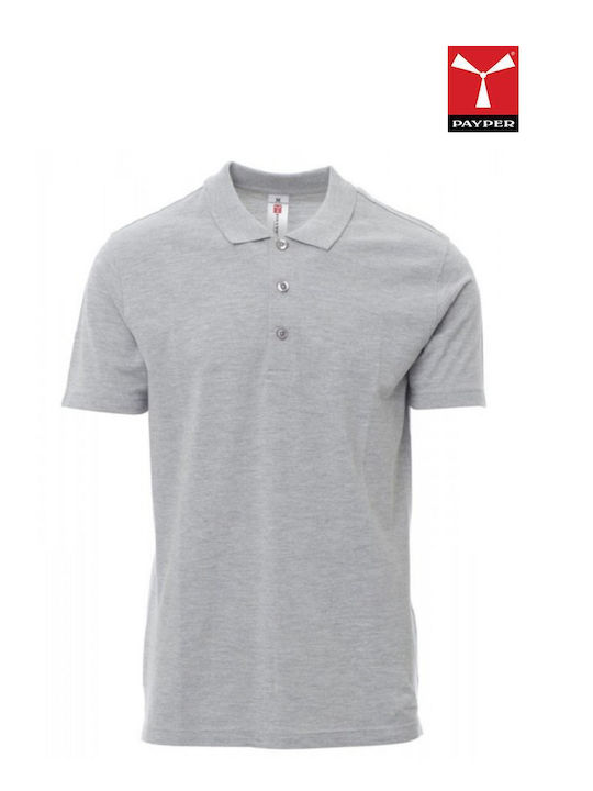 Payper Men's Short Sleeve Promotional Blouse Gray