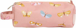 A Little Lovely Company Butterflies Ученически Несесер Цилиндър Розов A Little Lovely Company Butterflies Ученически Несесер Цилиндър Розов