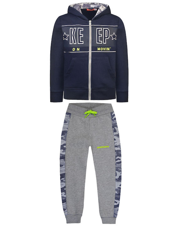 Energiers Kids Sweatpants Set Blue 2pcs 12-122131-0