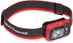 Black Diamond Rechargeable Headlamp LED Waterproof IPX8 with Maximum Brightness 350lm