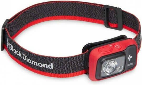 Black Diamond Επαναφορτιζόμενος Φακός Κεφαλής LED IPX8 με Μέγιστη Φωτεινότητα 350lm Cosmo 350
