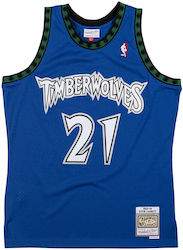 Mitchell & Ness Minesota Kevin Garnett #21 Men's Basketball Shorts