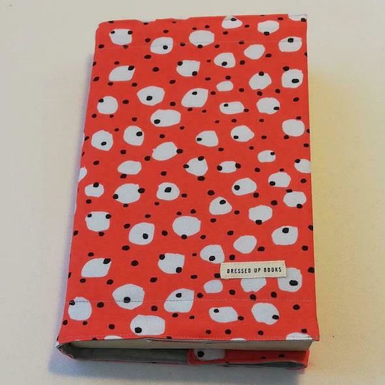 Dressed Up Books Ines Κάλυμμα Βιβλίου ή Τετραδίου Κόκκινο 1τμχ