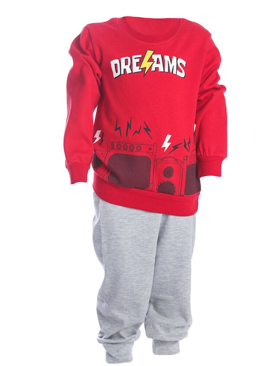 Dreams by Joyce Kids Nightwear Winter Red