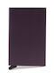 Cardprotector Men's Wallet Cards with RFID and Slide Mechanism Dark Purple