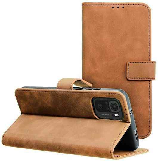 Forcell Tender Book Piele artificială Maro (Redmi 10 / 10 2022 )