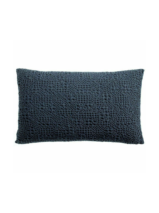 Vivaraise Sofa Cushion Tana 100% Cotton Cobalt ...