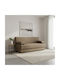 Andri Dreisitzer Sofa mit Stauraum in Braun 180x72x77cm
