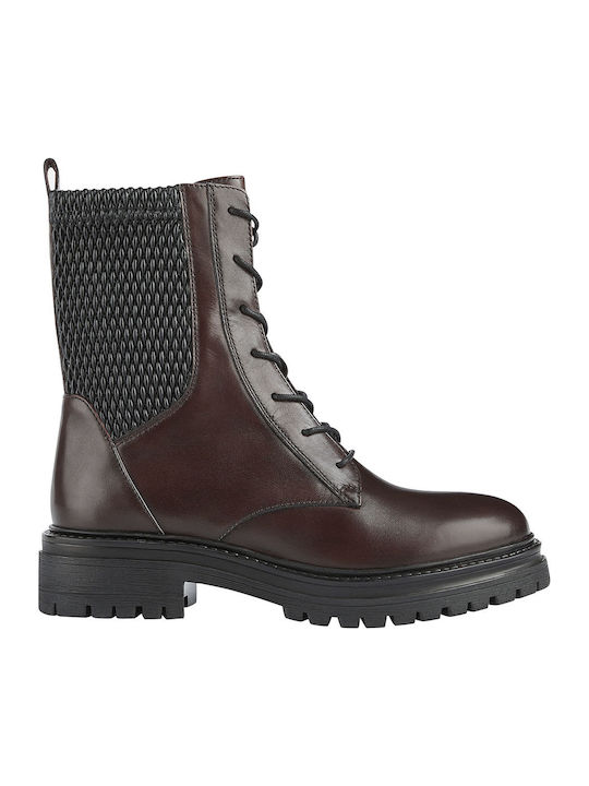 Geox Iridea Ghete dama Chelsea de piele Culoare...