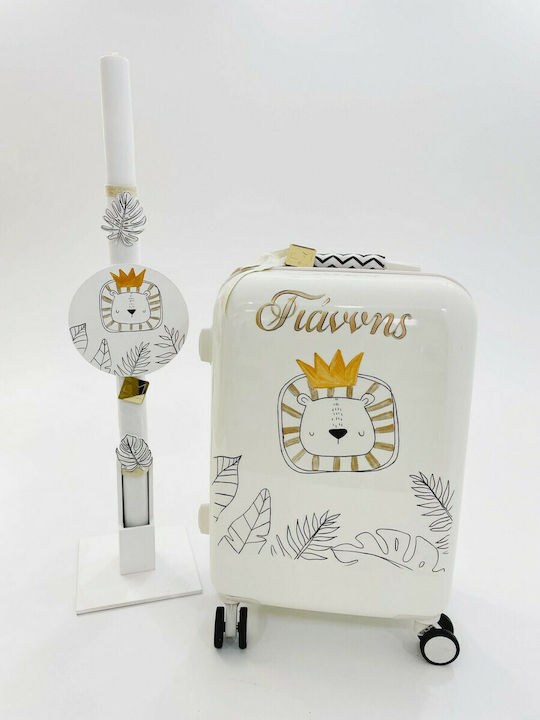Elena Manakou Lion Baptism Set with Lion Subject A22-043