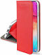 Smart Book Δερματίνης Κόκκινο (Galaxy A53)