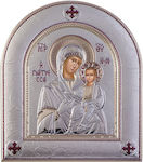 Slevori Image Holy Mary Silver 6.6x8cm