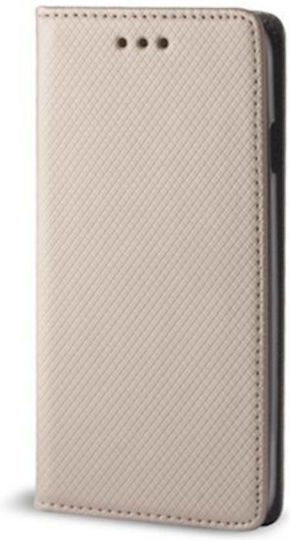 Smart Magnet Book Δερματίνης Χρυσό (Redmi 10C)