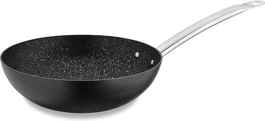 Korkmaz 32cm Wok Stainless Steel with Non-stick Coating