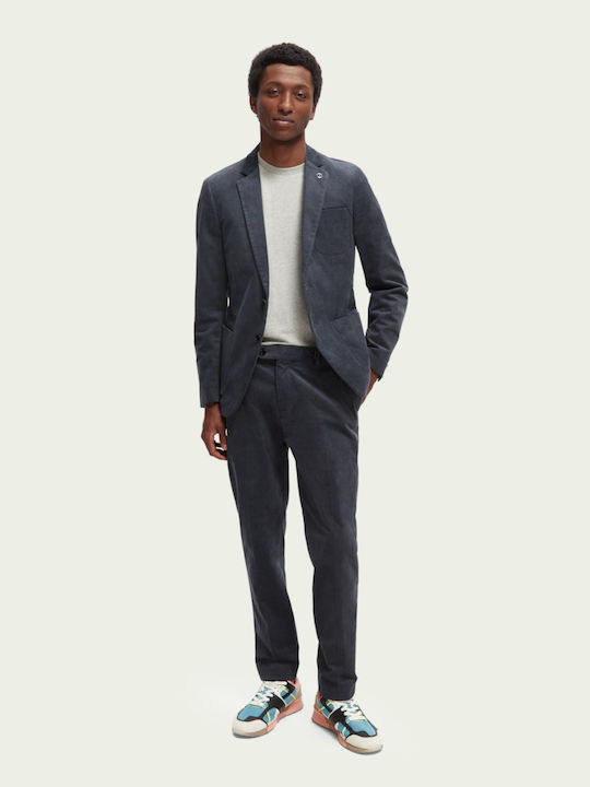 Stuart Trousers Chino Elastic Gray