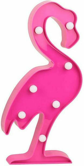 AT100927 Dekorative Lampe Flamingo Rosa