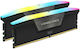 Corsair Vengeance 32GB DDR5 RAM with 2 Modules (2x16GB) and 6200 Speed for Desktop