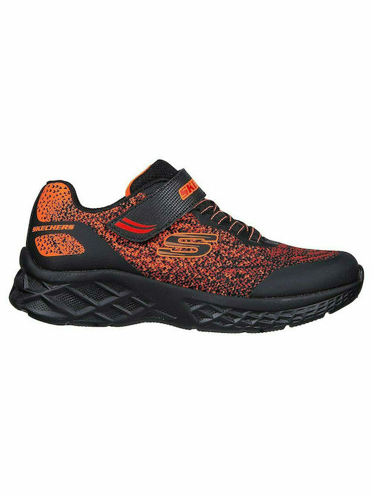 Skechers Αθλητικά Παιδικά Παπούτσια Running Microspec Πορτοκαλί