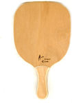 "το αγόρι" Beach Racket Brown 400gr with Straight Handle Brown