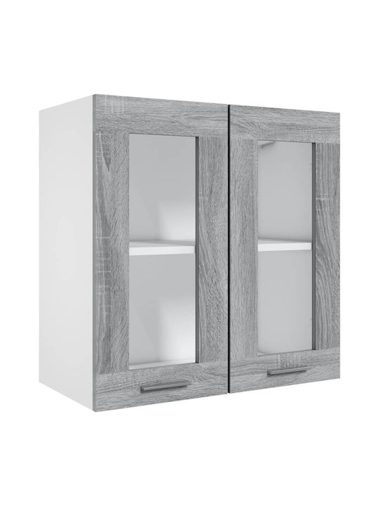 Wall Cabinet Gray L60xW31xH60cm