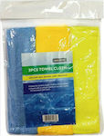 Cleaning Cloths with Microfibers General Use Multicolour 34x34cm 3pcs