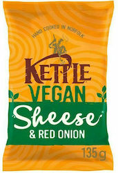 Kettle Vegan Cheese & Red Onion 135gr